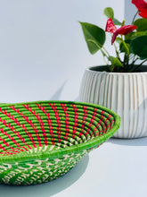 Load image into Gallery viewer, 12&quot; Green Basket
