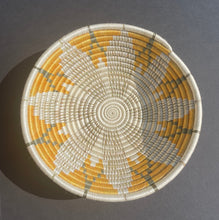 Load image into Gallery viewer, 12&quot; Orange &amp; White Sisal Basket
